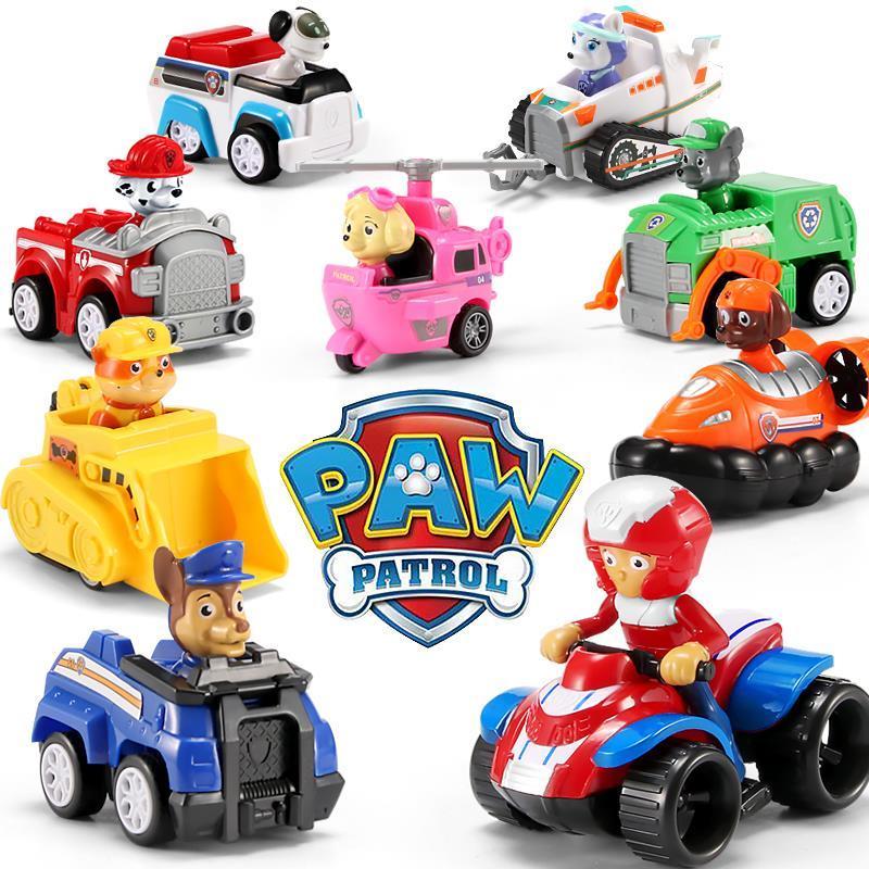 Patrolne šape 9 autića - Paw patrol igračka